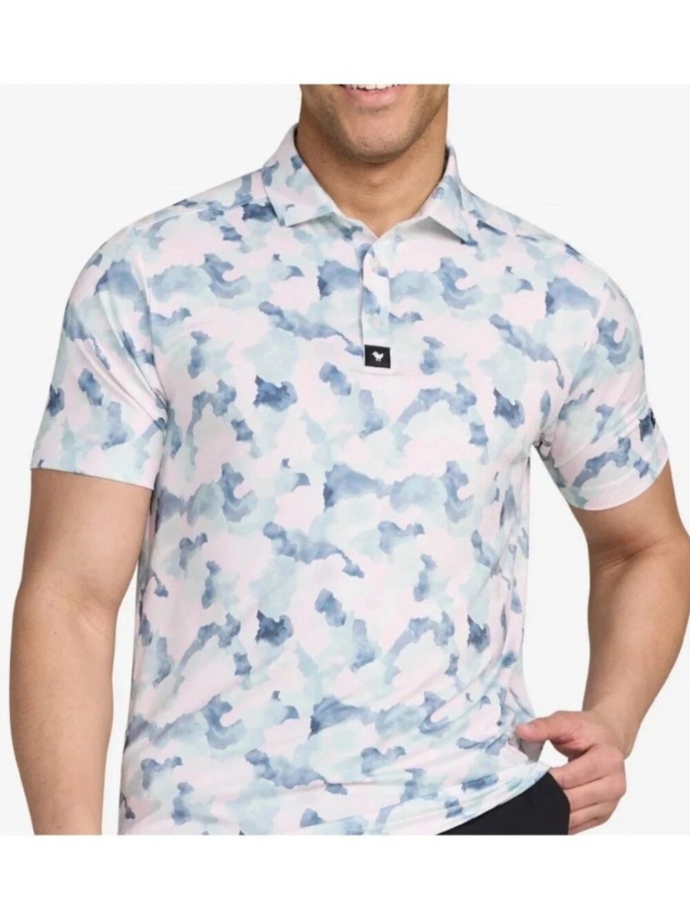 BAD BIRDIE Mirage Oasis Core Polo Shirt Golf Performance Men's XL NWT